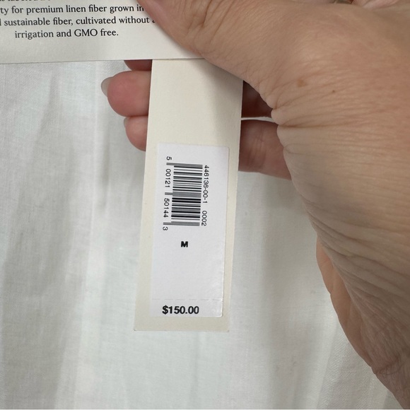 NWT Banana Republic PINNACLES LINEN ROMPER - Picture 7 of 13